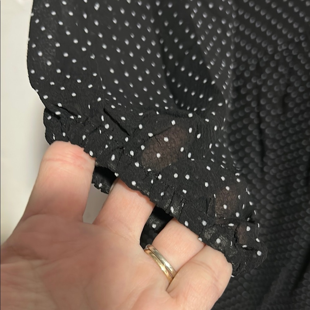 HAYDEN Black Polka Dot Dress - Picture 4 of 8